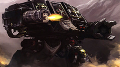 Space Marines dreadnought