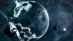 Space planet cosmos 1680x1050 artwork dying