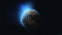 Space planets outer space technologic spacescape