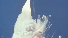 Space rocket Challenger 2000 Booster gpn programm catastrophies