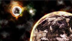 Space scene by raptorkraine