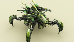 Space spider robot The between makes doesn