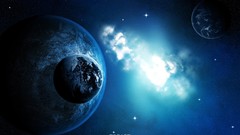 Space Stars blue Escape planets cosmo outer space deviantart