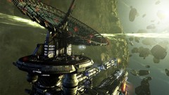 Space station outer space X Rebirth