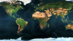 Space sun blue Maps planets outer space digital art Earthbound 