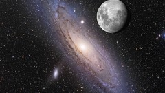 Space sun blue planets outer space digital art Earthbound Other 