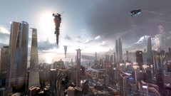 Spaceships killzone cityscapes playstation 4 killzone shadow 