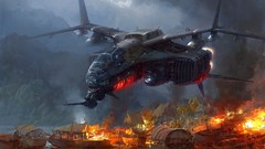 Spaceships science fiction fantasy art Jaecheol Park