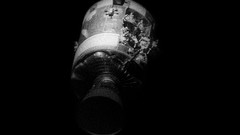 Spaceships vehicles damage outer space Apollo 13