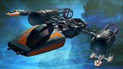 Spaceships vehicles y-wing