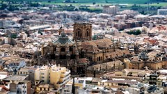 Spain cities cityscapes granada cathedrals
