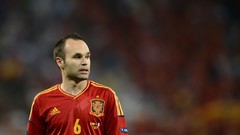 Spain soccer Iniesta
