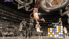 Spalding nba basketball Calendar