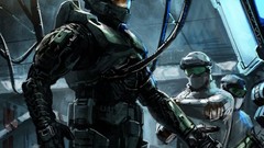 Spartan microsoft halo artwork video games bungie master chief