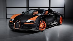 Speed studio record bugatti veyron Grand Sport Vitesse