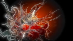 Sphere fractallius abstract