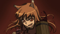 spice and wolf Holo (Spice and Wolf) Anime redhead orange eyes