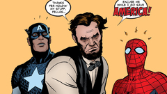 Spider-Man captain america Abraham