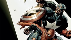 Spider-Man captain america new avengers marvel comics