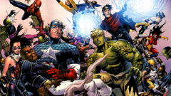 Spider-Man captain america wolverine