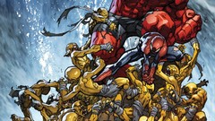 Spider-Man comics superheroes Red Hulk marvel comics