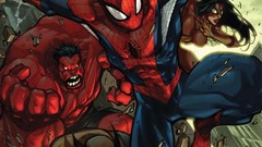 Spider-Man comics superheroes Red Hulk marvel comics