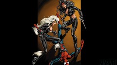 Spider-Man Elektra marvel comics Black Cat (Comics) Ultimate 