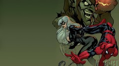 Spider-Man marvel Black Cat superheroes marvel comics