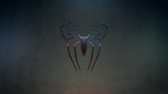 Spider-Man noise Spider-man logo grunge background
