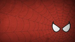 Spider-Man red background superheroes blo0p marvel comics