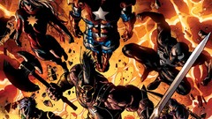 Spider-Man Venom Hawkeye marvel comics iron patriot Ms. Marvel 