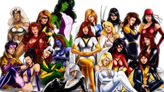 Spider woman mystique Marvel Divas