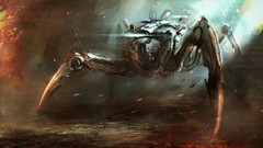Spiders Robots technics artwork mecha
