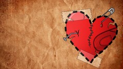 Spikes Hearts clip Scotch Simple Background