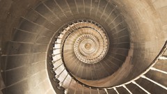 Spiral spiral stairs