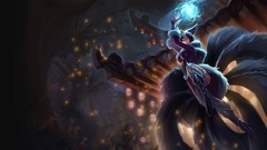 Splashes League of Legends artwork ahri