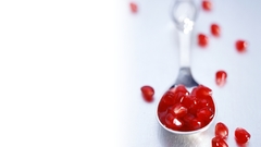 Spoons pomegranate
