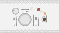 Spoons Tables Knives forks