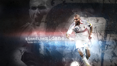 Sport Football grunge zidane