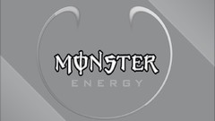 Sports artwork Monster Energy sponsor