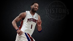 Sports basketball nba happy basketball player detroit pistons 
