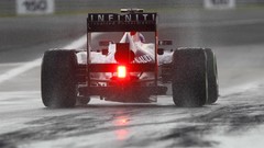 Sports cars formula one red light