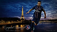 Sports football players soccer ezequiel lavezzi Lavezzi Paris 