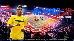 Sports football players soccer FC Barcelona Neymar JR Brazil 