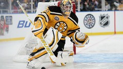 Sports hockey boston bruins goalie tim thomas Winter Classic 