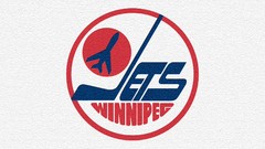 Sports hockey nhl logos ice hockey away Winnipeg Jets 80s