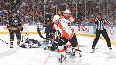 Sports hockey Philadelphia Flyers Buffalo Sabres Luke Schenn 
