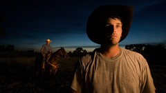 Sports Men Cowboys horseback riding cowboy hats