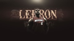 Sports nba baskets lebron james miami heat