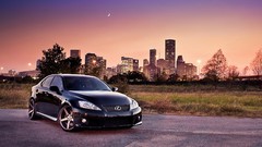 Sports roads Lexus ISF